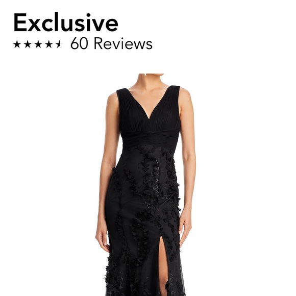 Stunning and slimming!! This Aiden Maddox dress is from Bloomingdales q
10/24 - Picture 2 of 4